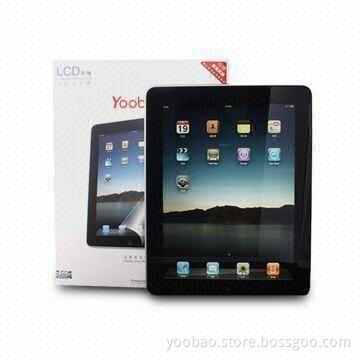 Mat Screen Protectors, Made of PET, Suitable for Apple's iPad 2